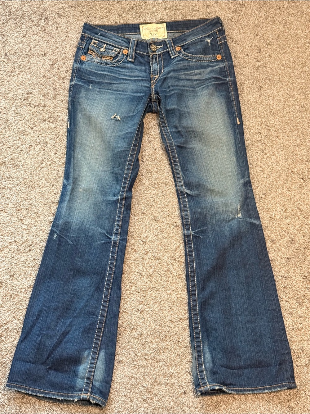 Big Star Women's Dark Blue Flare Jeans